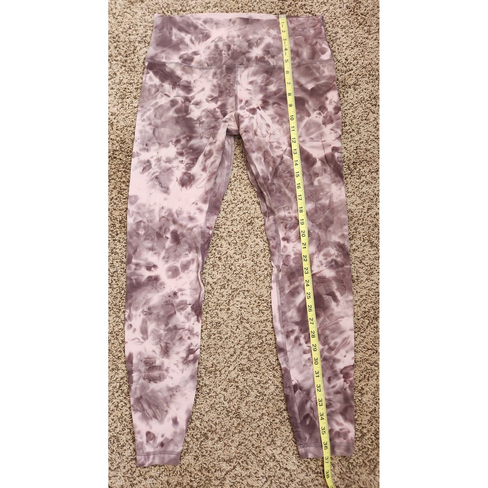 Lululemon Align High-Rise Pant 28 Diamond Dye Light Sage Medium Olive Size 12 - Picture 6 of 8
